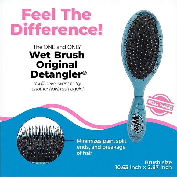 Wet Brush Original Detangler Limited Edition IntelliFlex Hair Brush - Purple - Picture 5 of 5